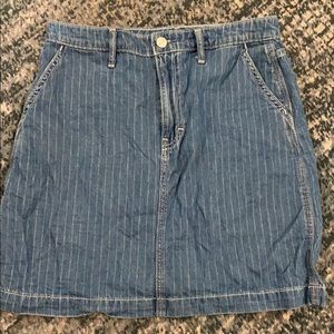Denim Mini Skirt
